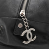 シャネル ココマーク ラグジュアリーライン レザー チェーン ショルダーバッグ ボーリングバッグ ブラック 1番台8桁