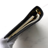 シャネル ココマーク キャビアスキン 手帳 ブラック