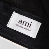 アミパリ アミ パリス ハートロゴ キャップ アイボリー