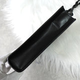 Jil Sander Tangle 小号皮革单肩包（黑色）
