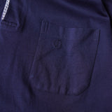 Dunhill 男式海军蓝短袖 Polo 衫
