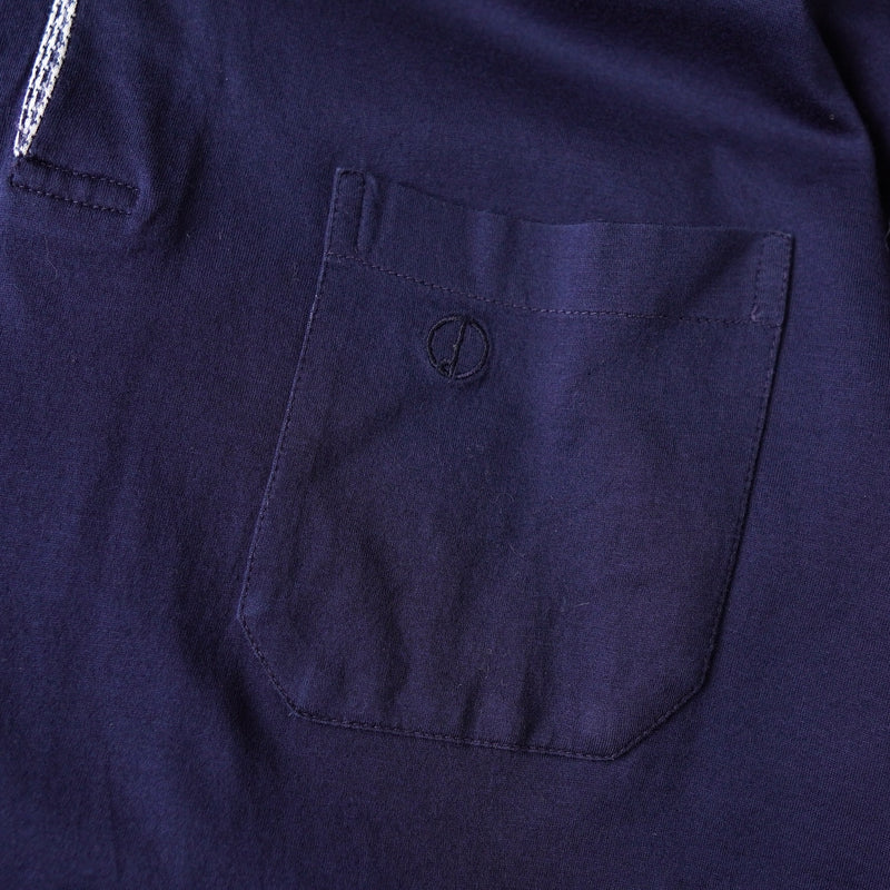 Dunhill 男式海军蓝短袖 Polo 衫