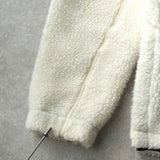 ザ ノースフェイス RIMO Fleece Anorak Hood Jacket ロゴ ハーフジップ ボア フリースジャケット ホワイト