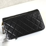 シャネル ココマーク プッシュロック マトラッセ ラムスキン 3way チェーンショルダーバッグ ブラック - NEWSED