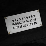 メゾン マルジェラ 4ステッチ 四つタグ ナイロンキャンバス ボディバッグ ウエストポーチ ブラック - NEWSED