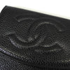 シャネル 4番台 ココマーク キャビアスキン コインケース ブラック