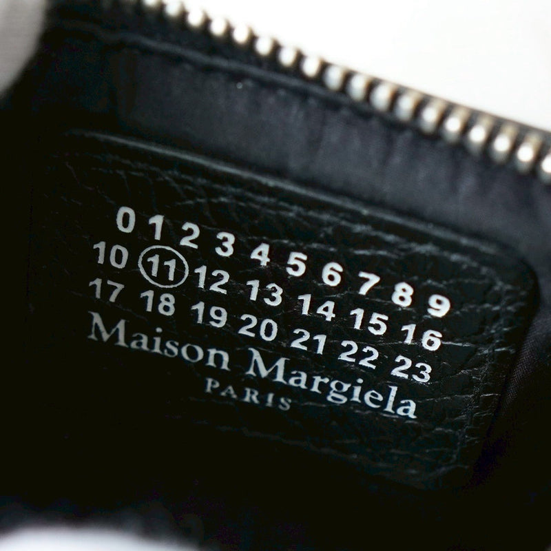 メゾンマルジェラ 四つタグ 4ステッチ フラグメントーケース カードケース コインケース ブラック - NEWSED