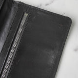 メゾン マルジェラ 4ステッチ 四つタグ レザー 二つ折り財布 長財布 グレー - NEWSED