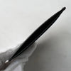 Maison Margiela 4-Stitch Leather Pass Case Card Case Black