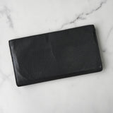 メゾン マルジェラ 4ステッチ 四つタグ レザー 二つ折り財布 長財布 グレー - NEWSED