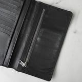 メゾン マルジェラ 4ステッチ 四つタグ レザー 二つ折り財布 長財布 グレー - NEWSED