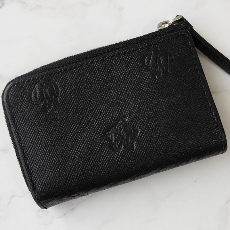 ポールスミス ポールドローイング 4連 キーケース コインケース ブラック - NEWSED