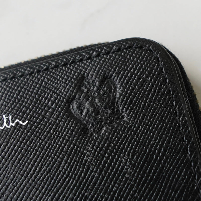 ポールスミス ポールドローイング 4連 キーケース コインケース ブラック - NEWSED