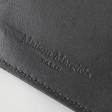 メゾン マルジェラ 4ステッチ 四つタグ レザー 二つ折り財布 長財布 グレー - NEWSED