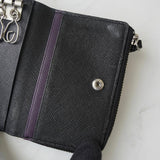 ポールスミス ポールドローイング 4連 キーケース コインケース ブラック - NEWSED