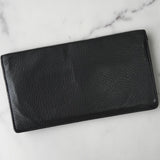 メゾン マルジェラ 4ステッチ 四つタグ レザー 二つ折り財布 長財布 グレー - NEWSED