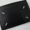 Maison Margiela 4-Stitch Leather Pass Case Card Case Black