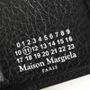 メゾン マルジェラ  4ステッチ レザー 三つ折り財布 コンパクトウォレット ブラック 箱付き