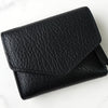 メゾン マルジェラ 4ステッチ 四つタグ レザー 三つ折り財布 コンパクトウォレット ブラック