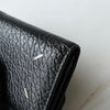 メゾン マルジェラ 4ステッチ 四つタグ レザー 三つ折り財布 コンパクトウォレット ブラック
