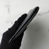 メゾン マルジェラ 4ステッチ 四つタグ レザー 二つ折り財布 長財布 グレー - NEWSED