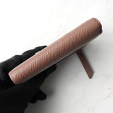 メゾン マルジェラ 4ステッチ 四つタグ レザー 二つ折り財布 コンパクトウォレット パープルブラウン - NEWSED