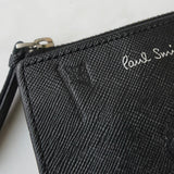 ポールスミス ポールドローイング 4連 キーケース コインケース ブラック - NEWSED