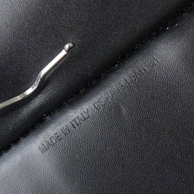 メゾン マルジェラ 4ステッチ レザー 札入れ カードケース ブラック - NEWSED