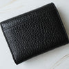 メゾン マルジェラ 4ステッチ 四つタグ レザー 三つ折り財布 コンパクトウォレット ブラック