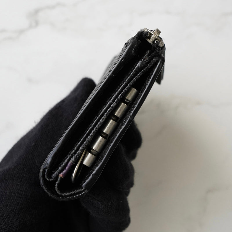 ポールスミス ポールドローイング 4連 キーケース コインケース ブラック - NEWSED