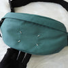 メゾン マルジェラ 4ステッチ 四つタグ ナイロンキャンバス ボディバッグ ウエストポーチ ターコイズブルー