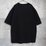 メゾンマルジェラ カレンダー ロゴ 4ステッチ Tシャツ ブラック - NEWSED