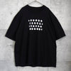メゾンマルジェラ カレンダー ロゴ 4ステッチ Tシャツ ブラック