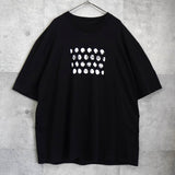 メゾンマルジェラ カレンダー ロゴ 4ステッチ Tシャツ ブラック - NEWSED