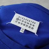 メゾンマルジェラ 4ステッチ Tシャツ ブルー - NEWSED