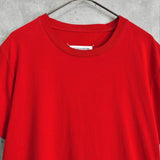 メゾンマルジェラ 4ステッチ Tシャツ レッド - NEWSED
