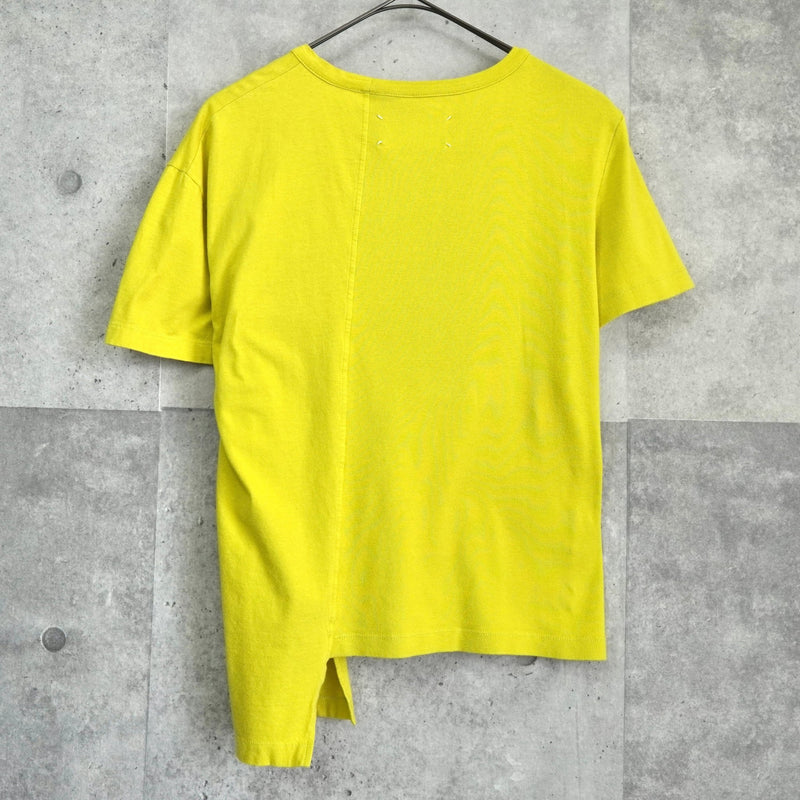 メゾンマルジェラ 4ステッチ 変形 Tシャツ ライム レディース - NEWSED