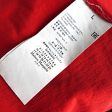 メゾンマルジェラ 4ステッチ Tシャツ レッド - NEWSED