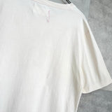 メゾンマルジェラ 4ステッチ プレーン Ｔシャツ アイボリー - NEWSED