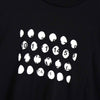 メゾンマルジェラ カレンダー ロゴ 4ステッチ Tシャツ ブラック