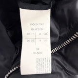 リックオウエンス スタンドカラー ジップアップ ダウンコート ブラック 40 レディース - NEWSED