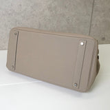 エルメス バーキン40 トゴ トゥルティエールグレー シルバー金具 □L刻 / 2008年製 - NEWSED