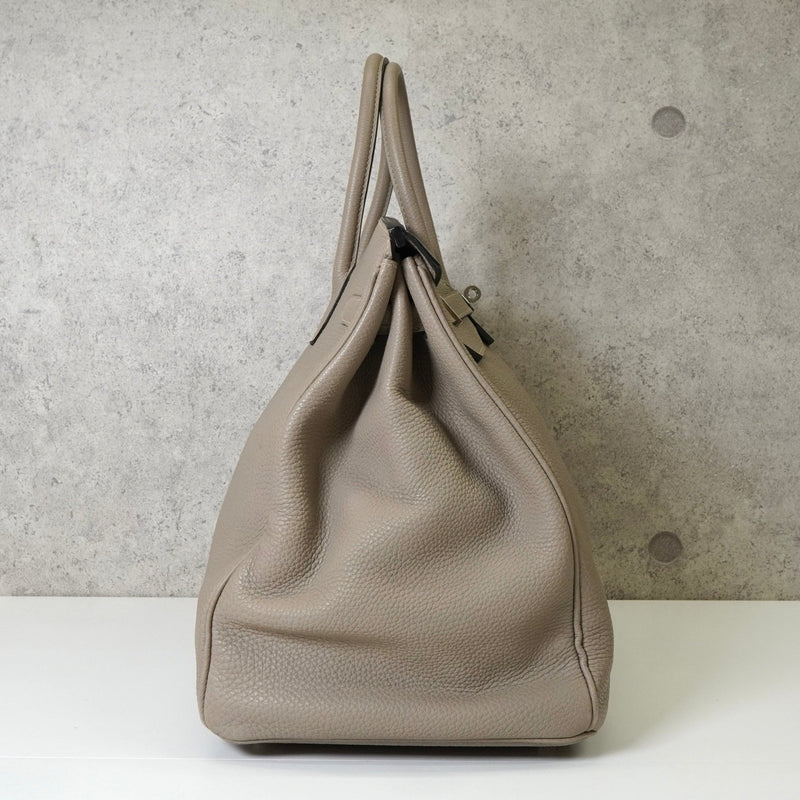 エルメス バーキン40 トゴ トゥルティエールグレー シルバー金具 □L刻 / 2008年製 - NEWSED