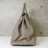 エルメス バーキン40 トゴ トゥルティエールグレー シルバー金具 □L刻 / 2008年製 - NEWSED