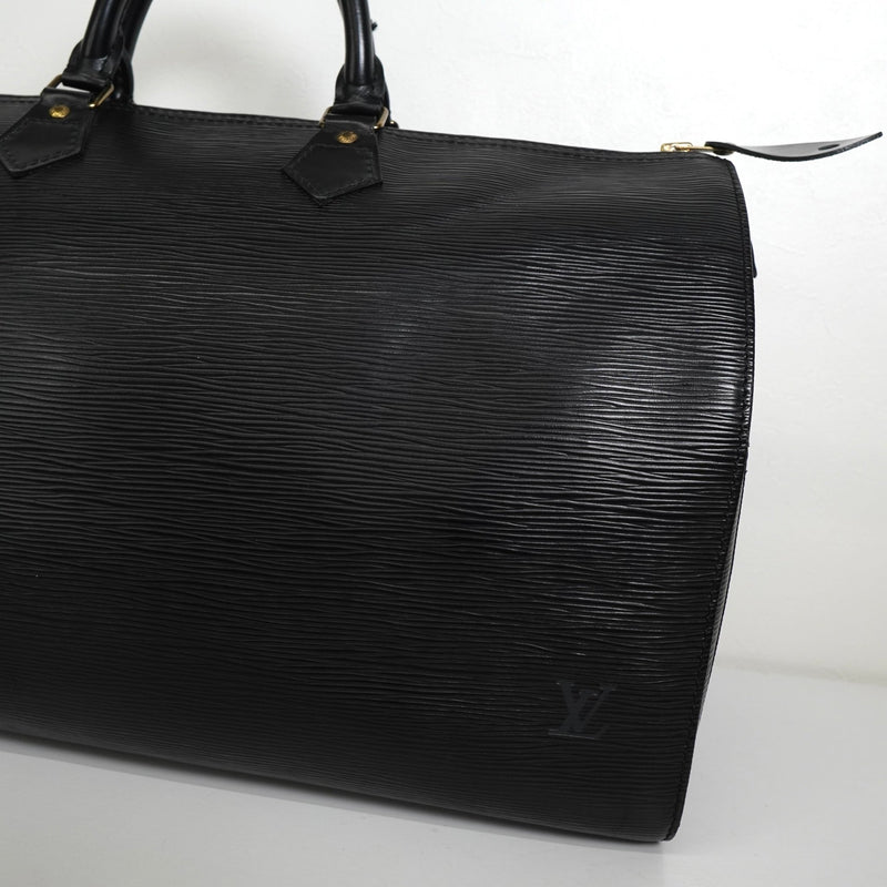 ルイ ヴィトン エピ スピーディ40 ノワール ボストンバッグ ブラック M32665 - NEWSED