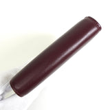 カルティエ マスト レザー 二つ折り財布 ボルドー