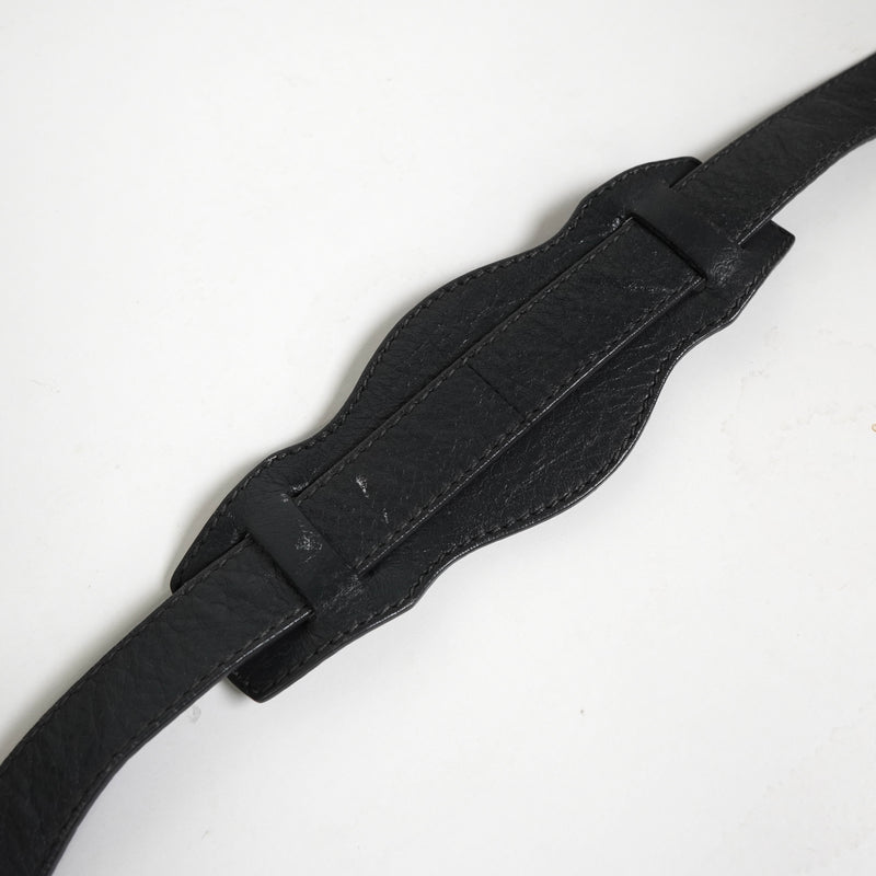 バレンシアガ ジャイアンドミニシティ レザー 2way ハンドバッグ ショルダーバッグ ブラック / グレー