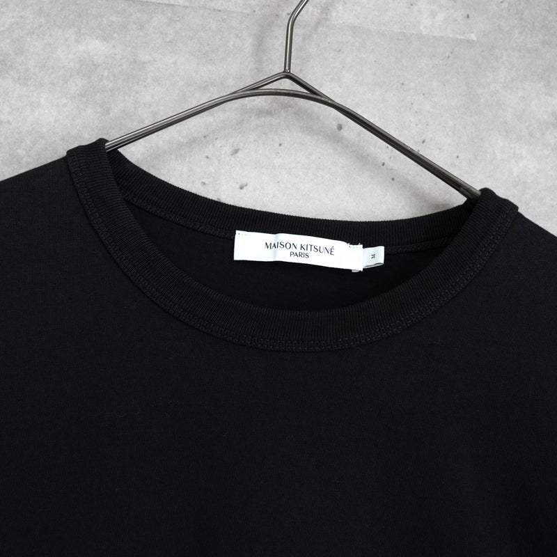 メゾン キツネ チラックスフォックス Tシャツ ブラック