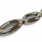 ジョージジェンセン リンク 409 コンビ ブレスレット シルバー メンズ - NEWSED