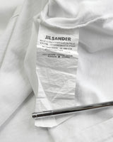 ジルサンダー ロゴ Tシャツ ホワイト メンズ